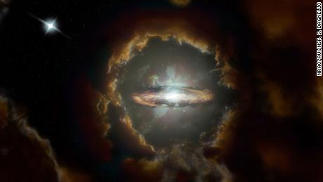 Astronomers find the Wolfe Disk, an unexpected galaxy, in a distant universe 