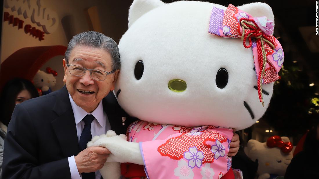 Hello Kitty's 92-year-old founder delivers the job to his grandson