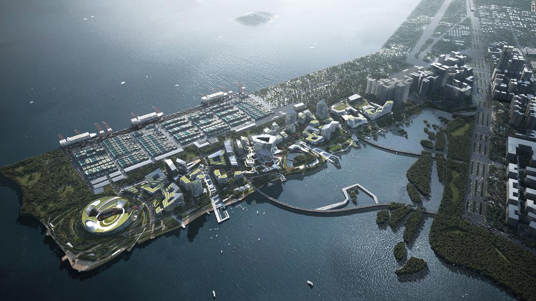 Net City: Tencent is building a 'city of the future' sized in Monaco in Shenzhen