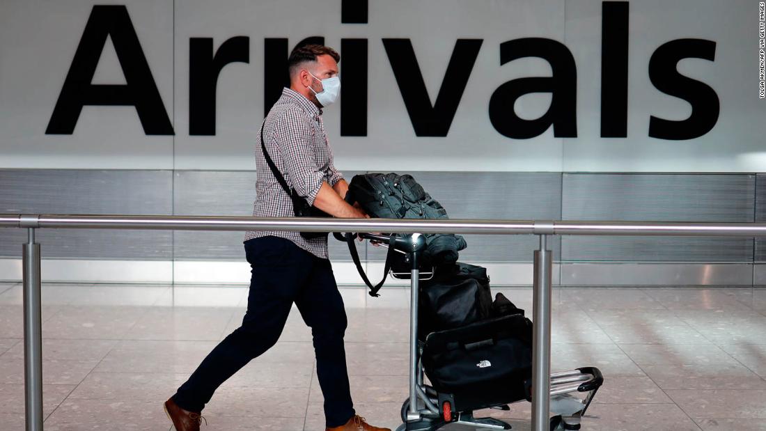 Travel convenience for British while government reviews two-week quarantine