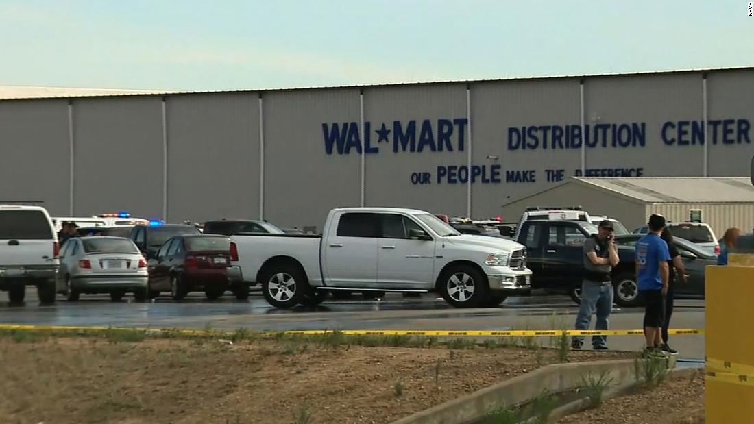 Officials say at least 2 dead and 4 injured while shooting at the Walmart distribution center in California
