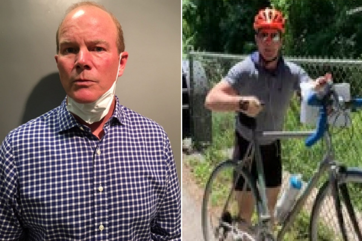 Cyclist arrested teen George Floyd noted that he was arrested on posters