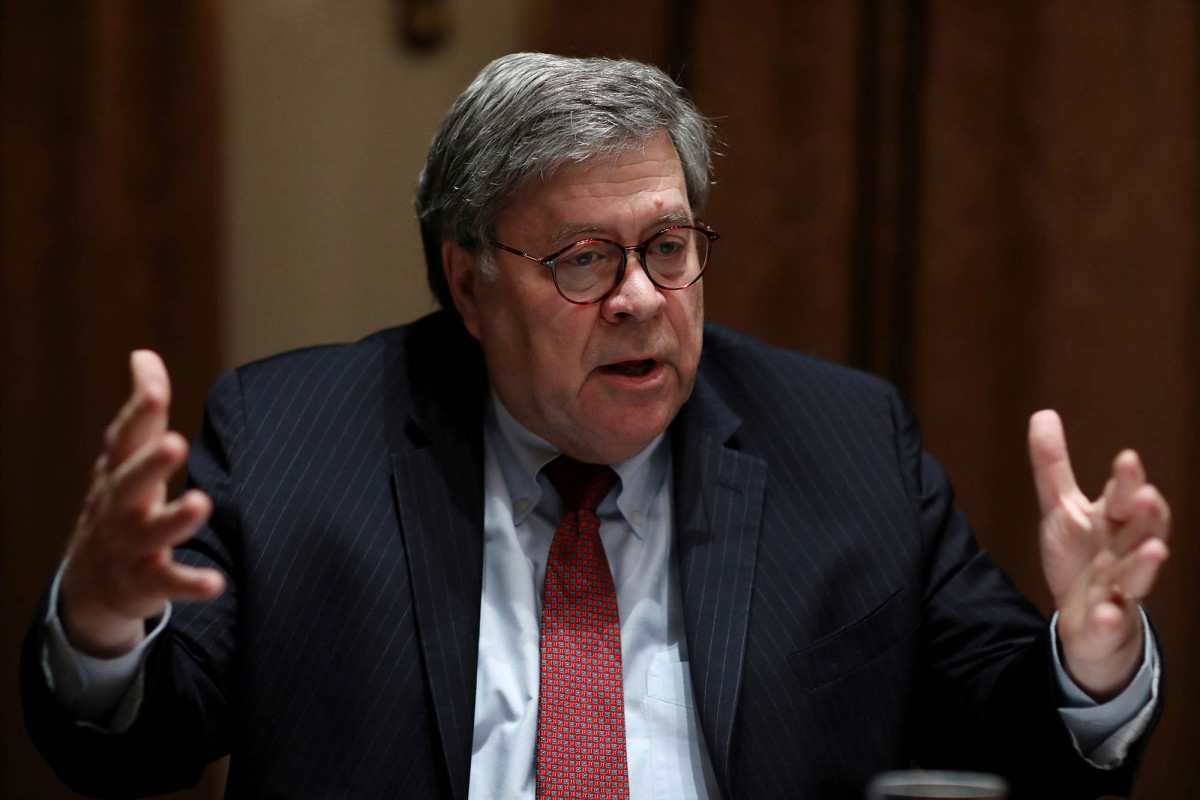 Impeaching AG William Barr says 'waste of time' top Democrat