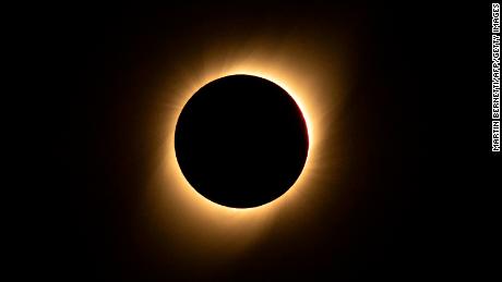 Stunning photos of the solar eclipse over South America