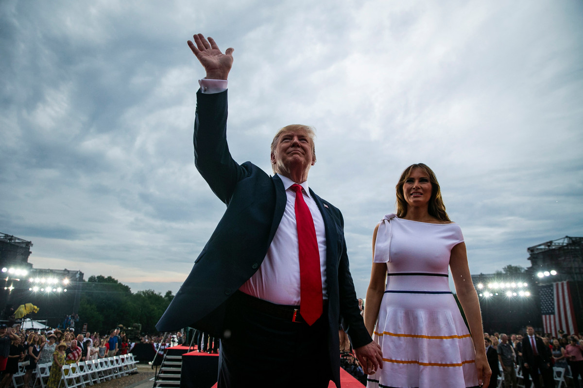 Trump hosts 2nd 'Salute to America' in mid-coronavirus on July 4th