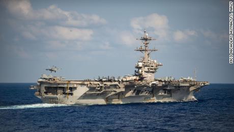 US aircraft carrier hit coronavirus outbreak back to sea