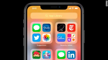 iOS 14 introduces a new feature called App Library that automatically organizes apps on your home screen.