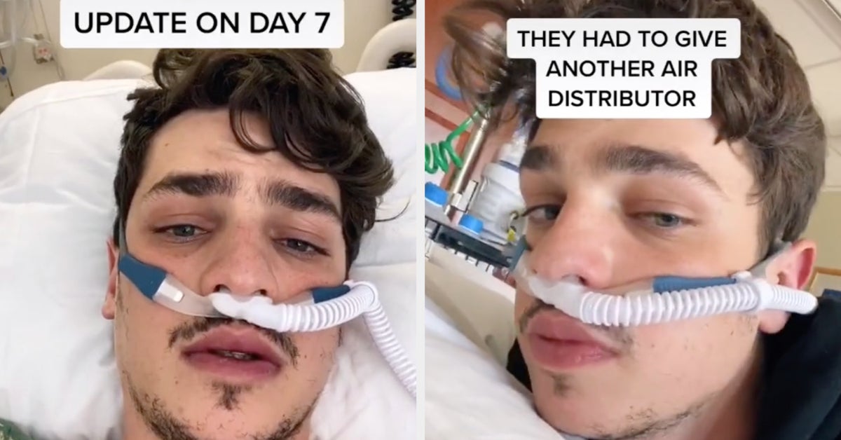 A 23-Year-Old Hospitalized With The Coronavirus Is Documenting His Experience On TikTok