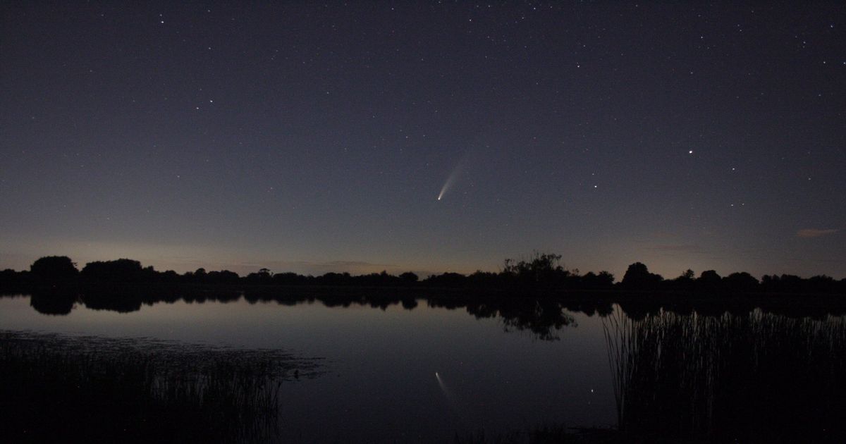 Comet Neowise captured flying over Cambridgeshire in stunning pictures - when you can see it again