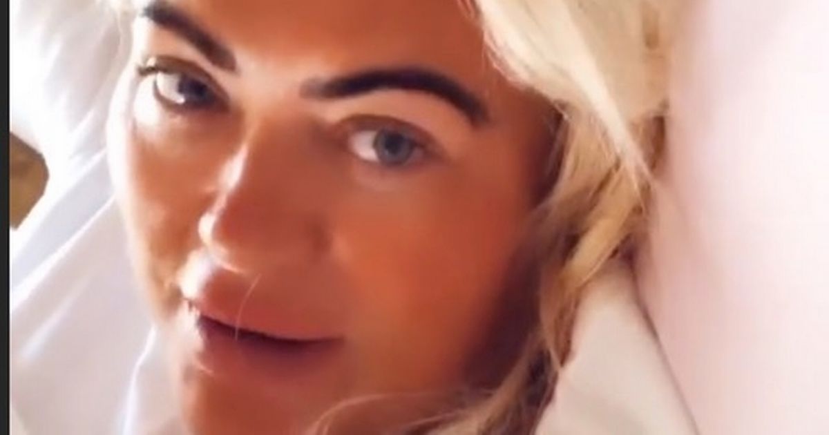 Gemma Collins introduces 'new boyfriend' Frank as they cuddle up in bed