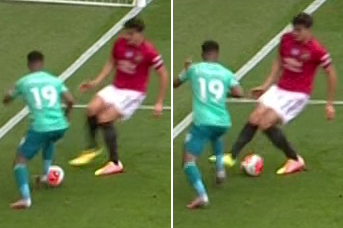Man Utd star Harry Maguire sparks Twitter meltdown after 'filthy' Stanislas nutmeg ahead of Bournemouth goal
