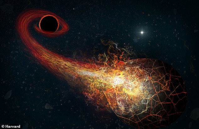The 'planet' could be a massive planet or a 'primordial black hole' that crams the mass of up to 10 Earth sized objects into a grapefruit sized sphere, according to astronomers