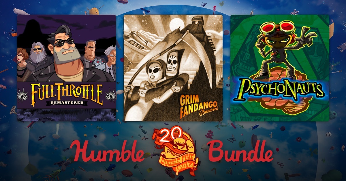 The Double Fine 20th Anniversary Humble Bundle is a absolute bargain • Eurogamer.net
