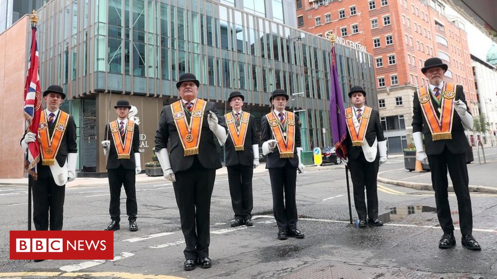 Twelfth of July parades across NI in pictures