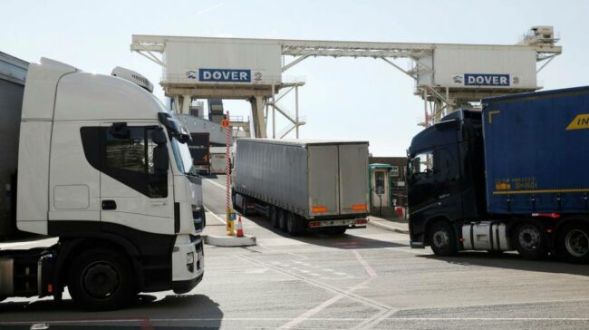 Brexit trade talks set to stall again over British truckers’ EU access