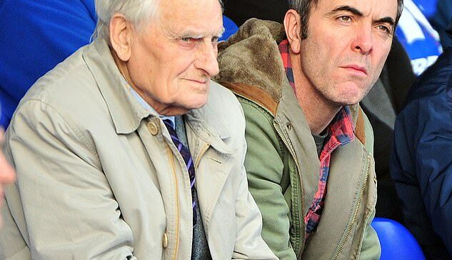 Tragic loss: James Nesbitt's father has passed away aged 91 (pictured in 2012)