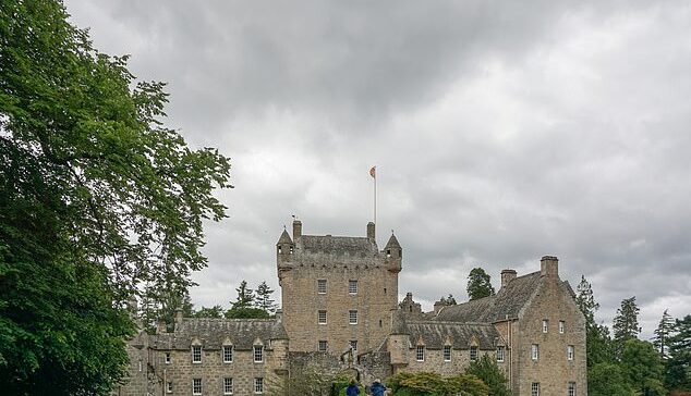 Colin Campbell, the seventh Earl of Cawdor, was enraged after his Czech stepmother, the dowager duchess Lady Angelika Cawdor, applied to build an events, exhibition and banqueting venue in the garden of Cawdor Castle near Nairn, pictured above