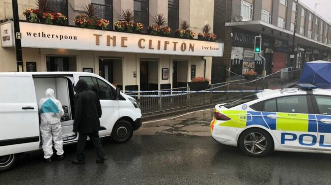 Man, 24, dies after reports of 'fight at Wetherspoons' as murder probe launched