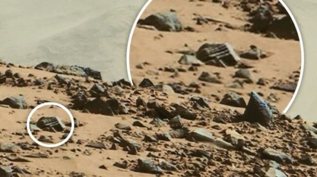 UFO sighting: 'Ancient alien temple' found in NASA Mars rover photos, claims UFO hunter | Weird | News