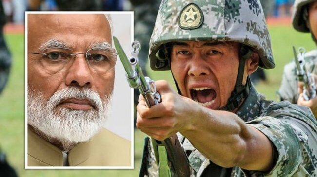 WW3 warning: China plotting to 'teach India a lesson' as border tensions explode | World | News