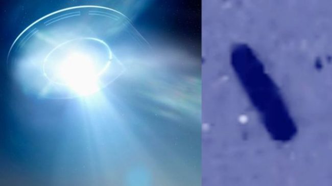 The size of the MOON seen near the sun in a UFO NASA video  Strange |  News
